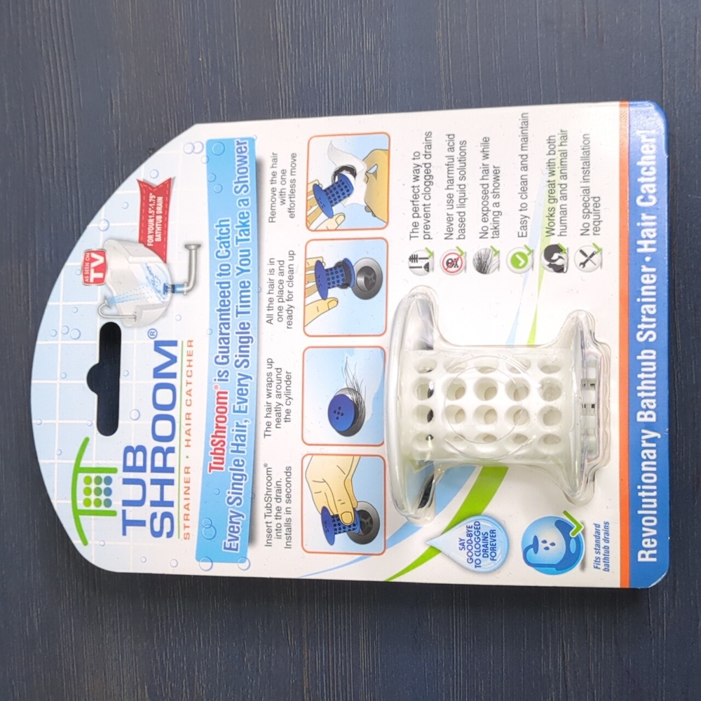 Hair Catcher for Tub or Shower